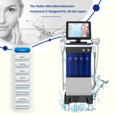 Máquina vertical de dermoabrasão hidrofacial 1,5Mhz Aqua Peel Machine