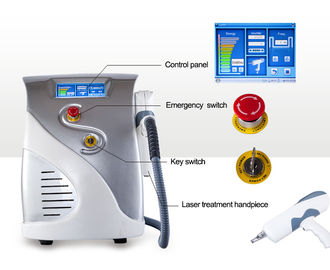 Mini máquina de lavar da remoção longa do laser Tatoo do ND YAG do pulso com a máquina seca da remoção do pigmento do laser da rotação